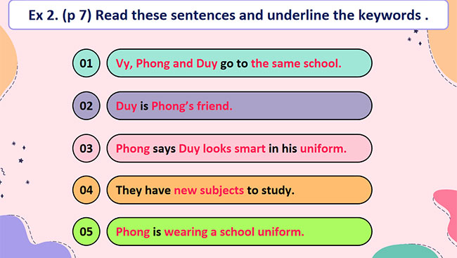 PowerPoint Tiếng Anh 6 Unit 1: Getting Started