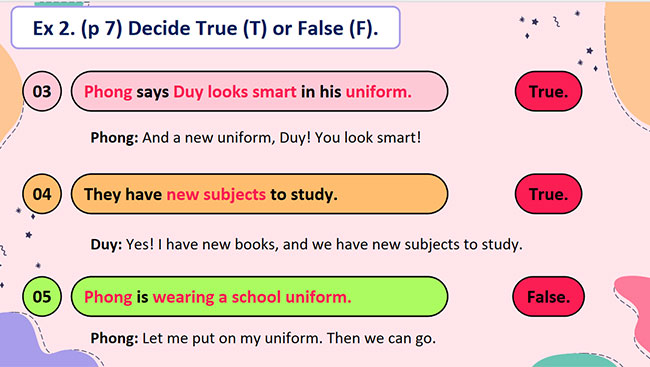 PowerPoint Tiếng Anh 6 Unit 1: Getting Started