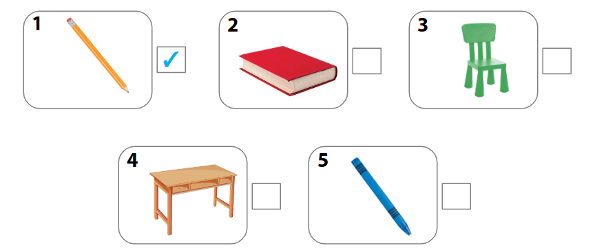 Sách bài tập Tiếng Anh 1 Unit 2 Lesson 1 minh họa 1
