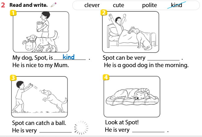 Sách bài tập Tiếng Anh 4 Wonderful world Unit 1 lesson 2 minh họa 2