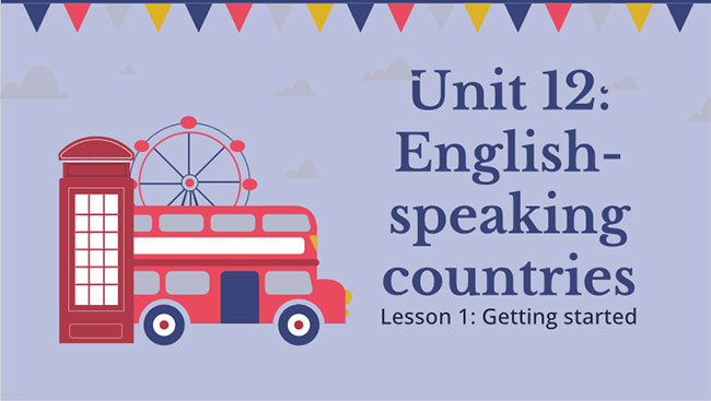 Tiếng Anh 7 Unit 12: Getting Started