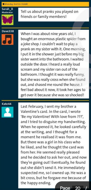 Tiếng Anh 10 unit 1 1H. Writing