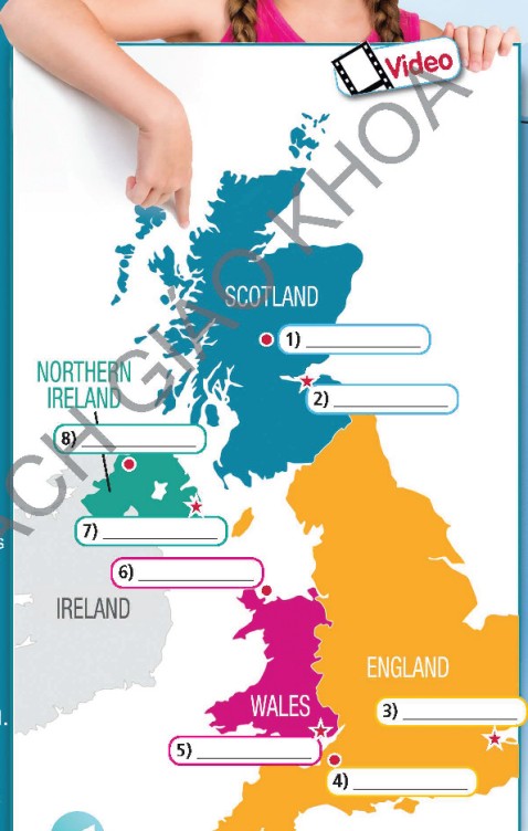 Tiếng Anh 6 Right On Hello! trang 18