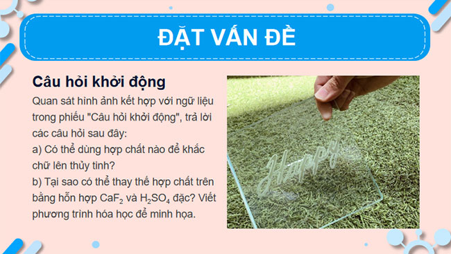 PowerPoint Hóa học 10 Bài 18: Hydrogen halide và một số phản ứng của ion halide