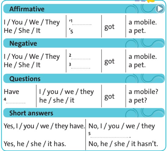 Language focus Starter Unit tiếng Anh 6 Friends Plus trang 11