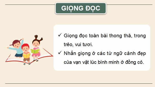 PowerPoint Tiếng Việt 4 Trong ánh bình minh