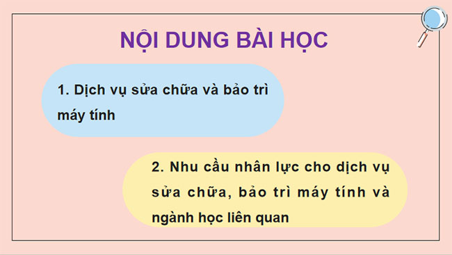 Dịch vụ sửa chữa và bảo trì máy tính