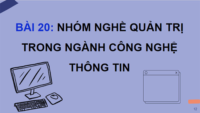 Nhóm nghề quản trị thuộc ngành Công nghệ thông tin