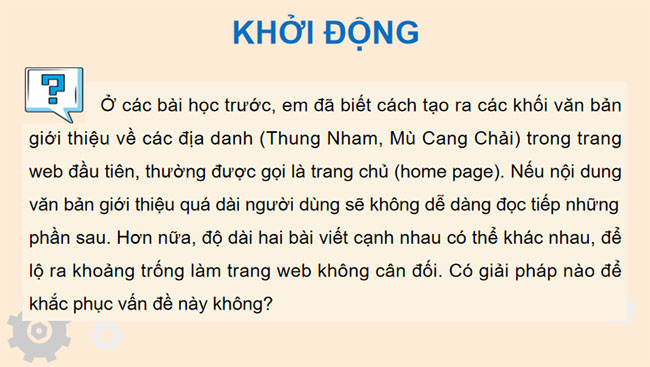 Liên kết và thanh điều hướng