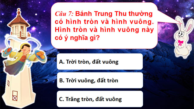 Mẫu PowerPoint Khám phá cung trăng