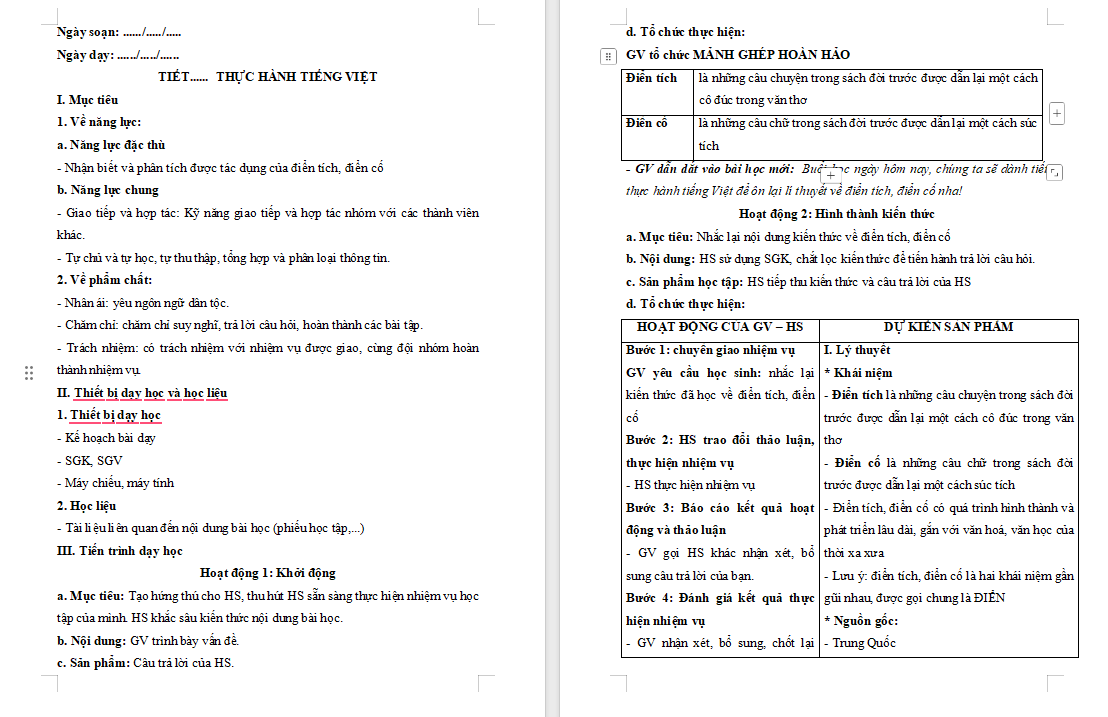 Thực hành tiếng Việt