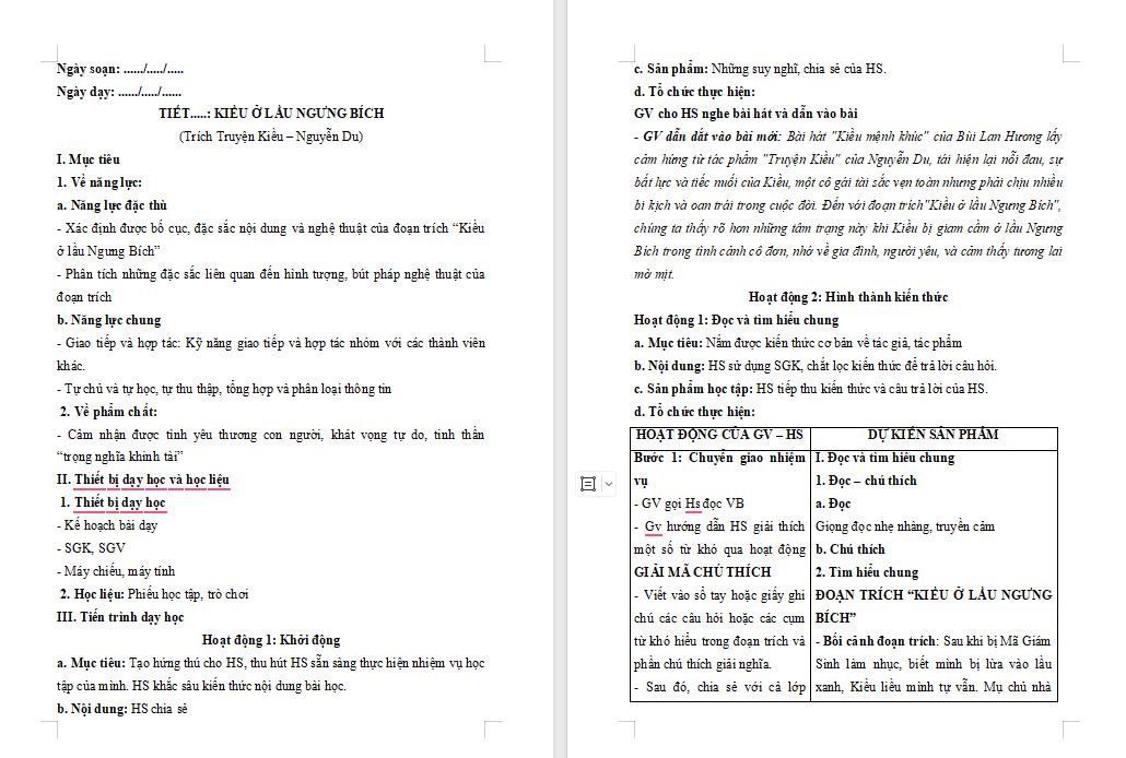 Kiều ở lầu Ngưng Bích