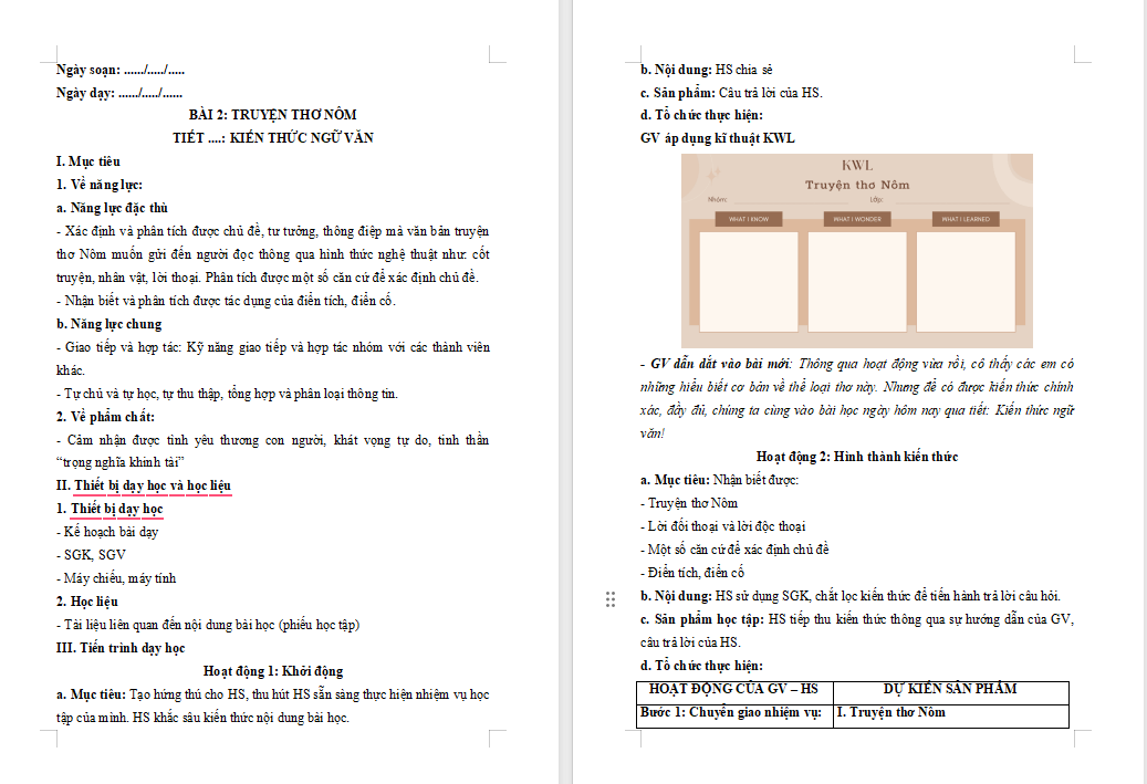 Tri thức Ngữ văn