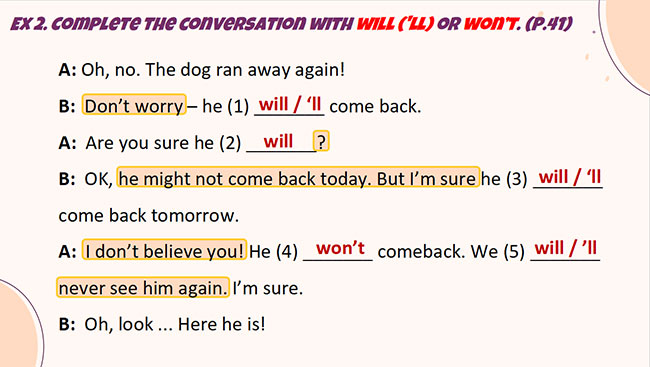 PowerPoint Tiếng Anh 6 Unit 10: A Closer Look 2