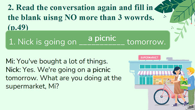 PowerPoint Tiếng Anh 6 Unit 11: Getting Started