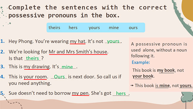 PowerPoint Tiếng Anh 6 Unit 9: Looking Back