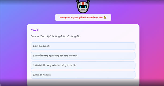 Liên kết và thanh điều hướng