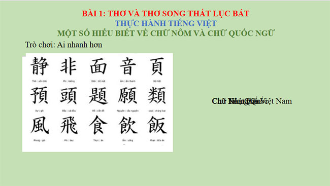 Thực hành tiếng Việt