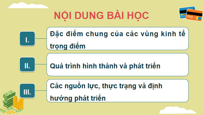 Phát triển các vùng kinh tế trọng điểm