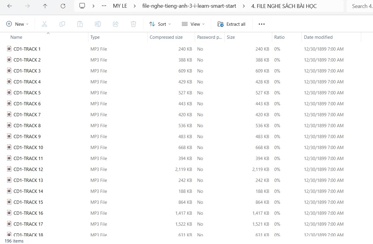 File nghe tiếng Anh 3 i-Learn Smart Start