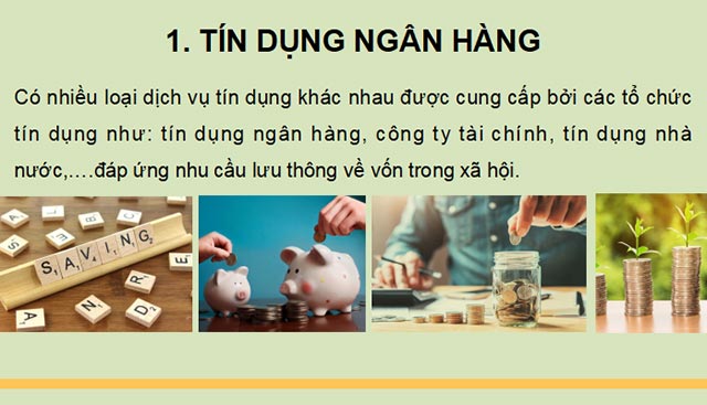 Dịch vụ tín dụng
