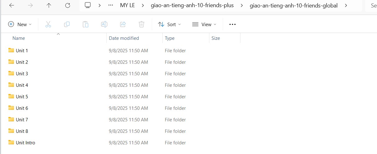 Giáo án tiếng Anh 10 Friends Global