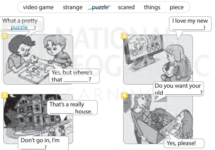 Sách bài tập tiếng Anh 5 Wonderful world Unit 2 lesson 1