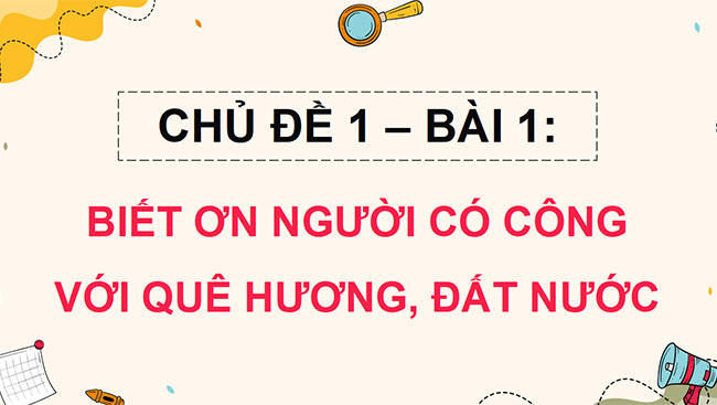 Giáo án PowerPoint Đạo đức 5 Kết nối tri thức