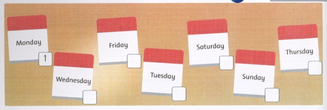 Sách bài tập Family and Friends 4 Starter lesson 3 minh họa 1