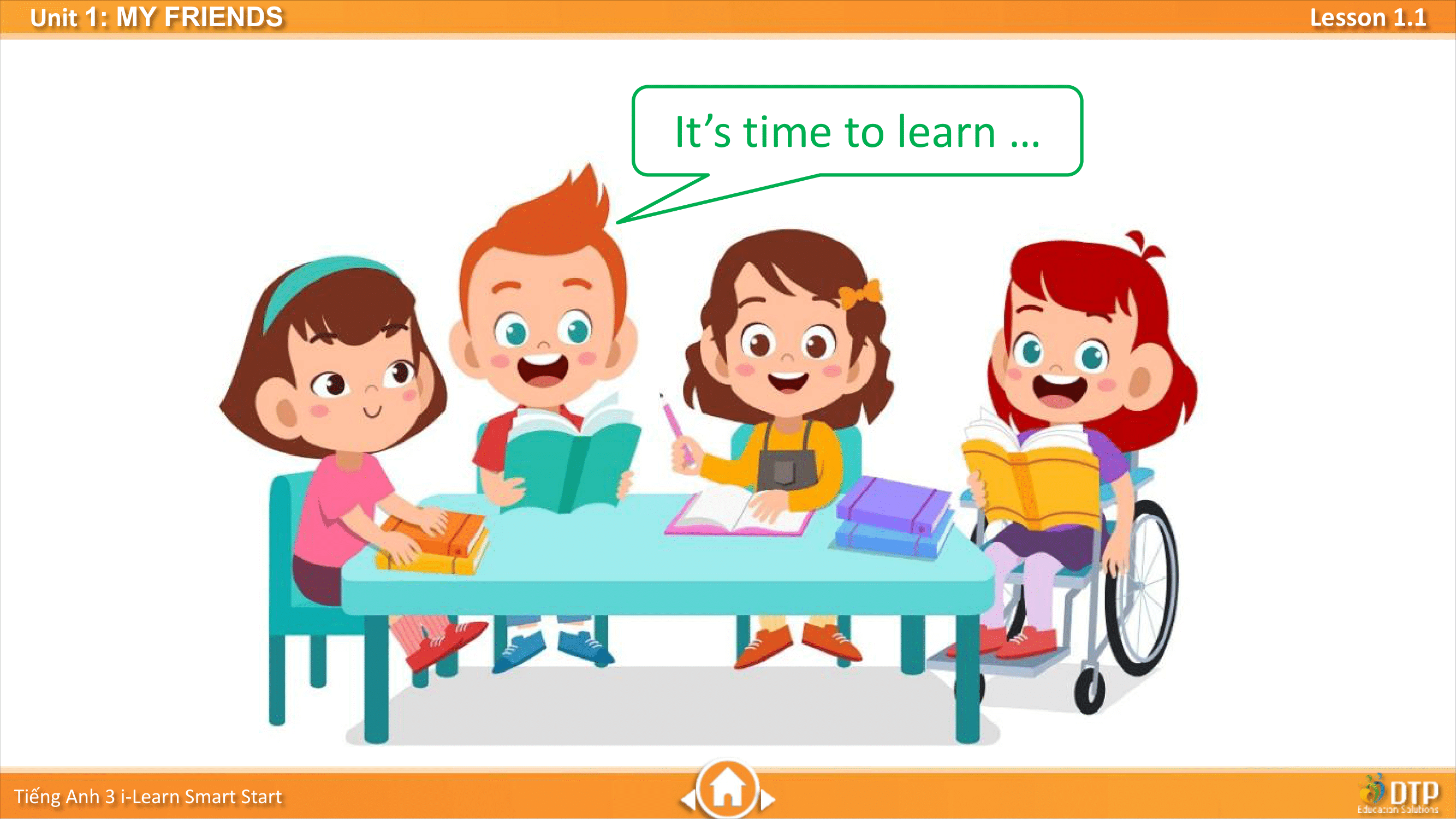 Bài giảng điện tử tiếng Anh 3 i-Learn Smart Start Unit 1