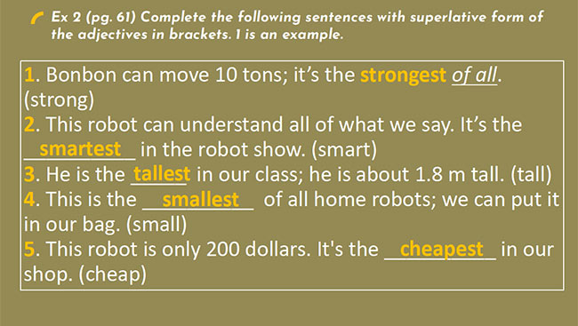 PowerPoint Tiếng Anh 6 Unit 12: A Closer Look 2