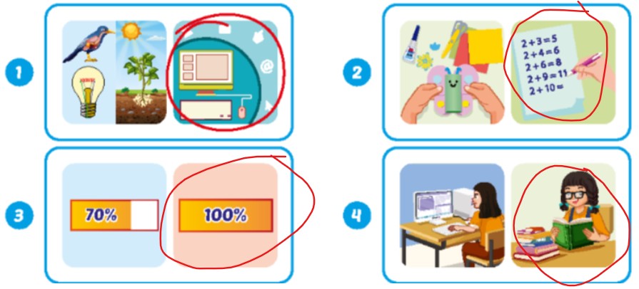 Sách bài tập Tiếng Anh lớp 5 Unit 1 Review and practice i-Learn Smart Start