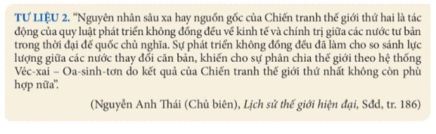 Giải Chuyên đề Lịch sử 11 Kết nối tri thức: Chiến tranh và hòa bình trong nửa đầu thế kỉ XX