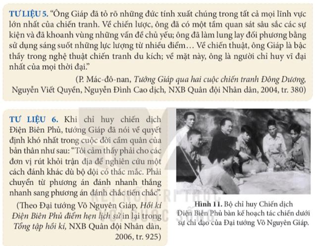 Giải Chuyên đề Lịch sử 11 Kết nối tri thức: Một số danh nhân quân sự Việt Nam