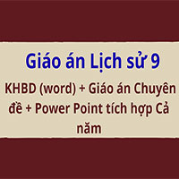 Giáo án word KHBD + Giáo án Chuyên đề + Power Point tích hợp Lịch sử 9 sách CTST