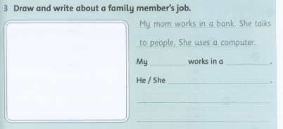 Sách bài tập Family and Friends 4 Unit 2 Lesson 6 minh họa 3