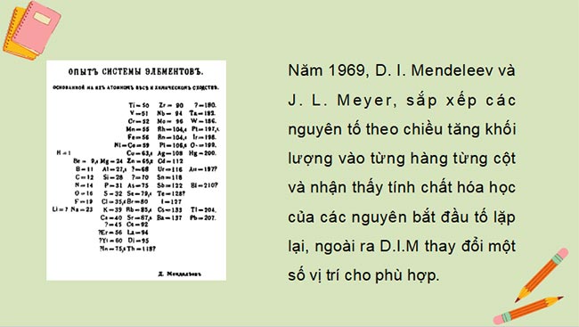 PowerPoint Hóa 10 Cấu tạo của bảng tuần hoàn các nguyên tố hóa học