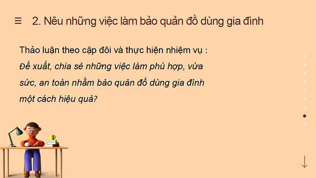 PowerPoint Đạo đức 2 Bài 4: Bảo quản đồ dùng gia đình