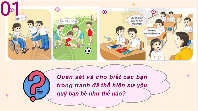 PowerPoint Đạo đức 2 Bài 6: Yêu quý bạn bè