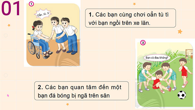PowerPoint Đạo đức 2 Bài 6: Yêu quý bạn bè