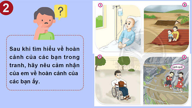 PowerPoint Đạo đức 2 Bài 8: Chia sẻ yêu thương