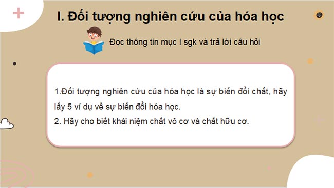 PowerPoint Hóa học 10 Mở đầu