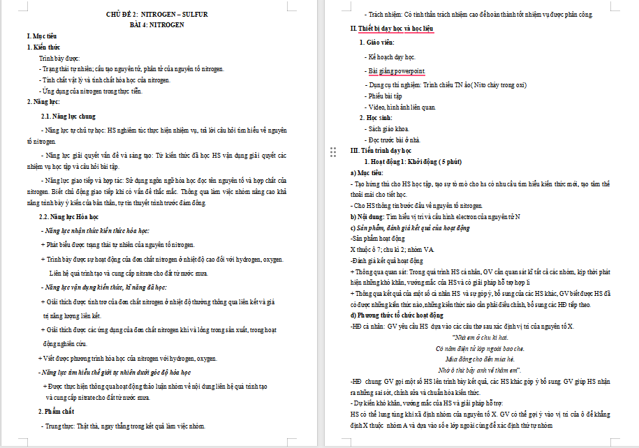 giáo án PowerPoint Hóa học 10 KNTT Bài 4