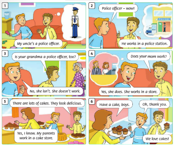 Family and Friends 4 Unit 2 lesson 1 minh họa 2