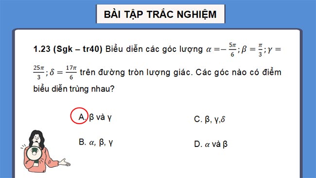 Giáo án PowerPoint Toán 11 Bài tập cuối chương 1