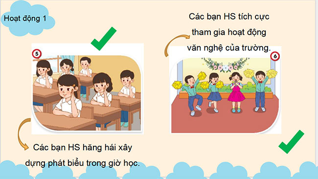PowerPoint Đạo đức 3 Bài 5: Tích cực hoàn thành nhiệm vụ ở lớp, ở trường