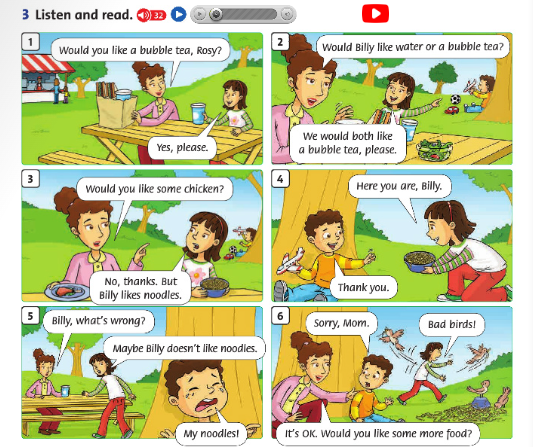 Tiếng Anh lớp 4 Family and Friends Unit 3 Lesson 1 minh họa 2