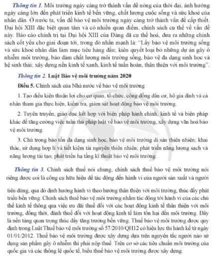 Giải Chuyên đề Kinh tế Pháp luật 11 Cánh diều bài 2