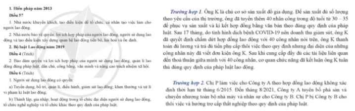 Giải Chuyên đề Kinh tế Pháp luật 11 Cánh diều bài 3