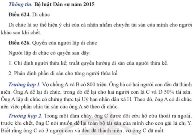 Giải Chuyên đề Kinh tế Pháp luật 11 Cánh diều bài 8
